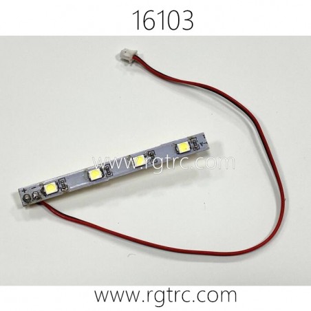 SCY 16103 GANTRY RC Car Parts Front Face Light Group 6061