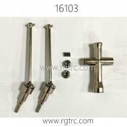 SCY 16103 GANTRY RC Car Upgrade Parts Metal Front Drive Shaft Kit