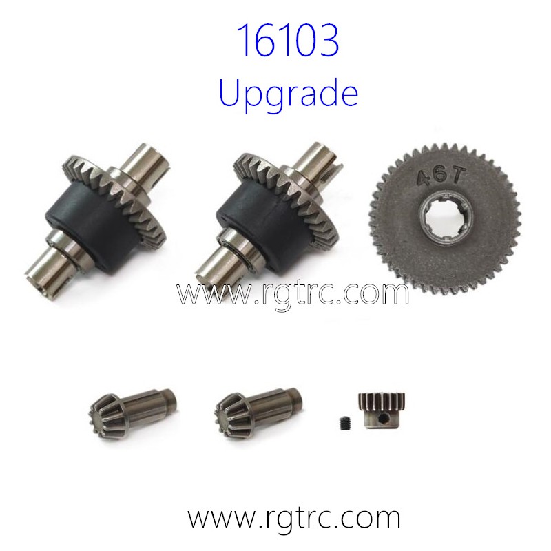 SUCHIYU 16103 GANTRY Upgrade Differential+Main Gear+Motor Gear
