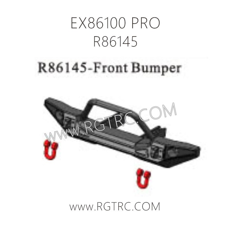 RGT EX86100 PRO Parts R86145 Front Bumper