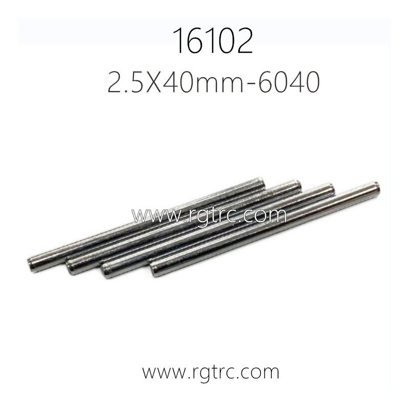 SCY 16102 Pro RC Truck Parts Shaft 2.5X40mm 6040