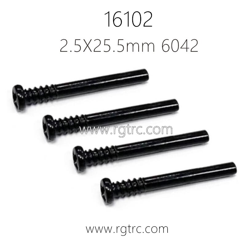 SCY 16102 Pro 1/16 RC Truck Parts Screw 2.5X25.5mm 6042