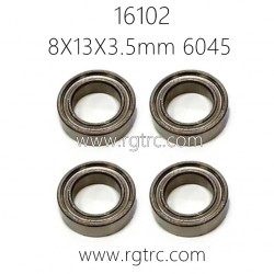 SCY 16102 Pro 1/16 RC Truck Parts Ball Bearing 8X13X3.5mm 6045