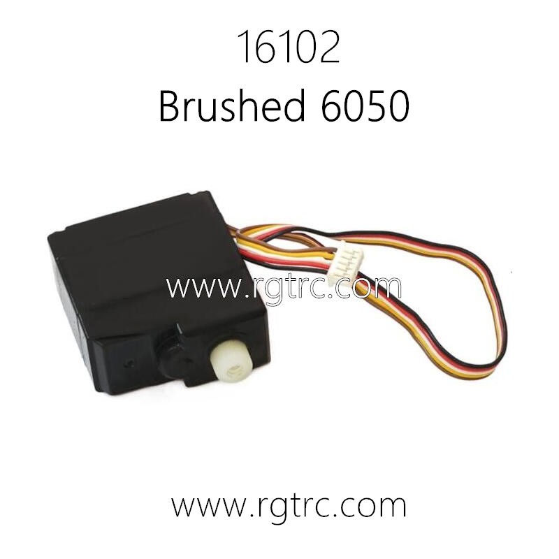 SCY 16102 Pro 1/16 RC Truck Parts Brushed 17G 5-Wire Servo 6050