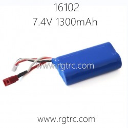 SCY 16102 Pro 1/16 RC Truck Parts 18650 Battery 7.4V 1300mAh 6051