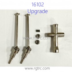 SCY 16102 Pro RC Truck Parts Upgrade Metal Front Drive Shaft Kit