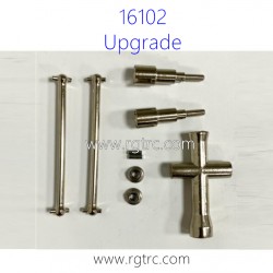 SCY 16102 Pro RC Truck Parts Upgrade Metal Rear Drive Shaft Kit