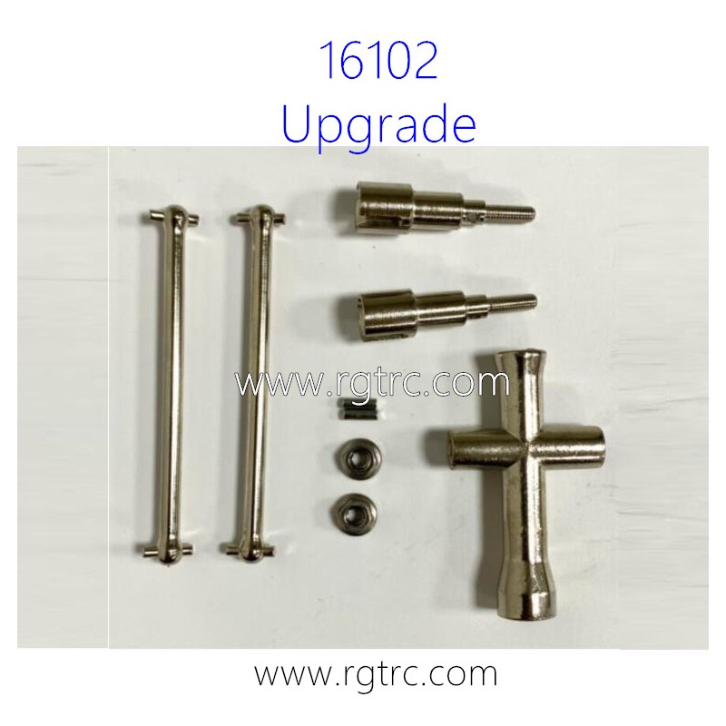 SCY 16102 Pro RC Truck Parts Upgrade Metal Rear Drive Shaft Kit