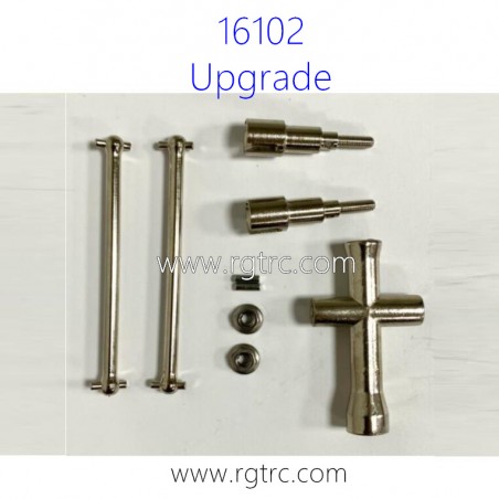 SCY 16102 Pro RC Truck Parts Upgrade Metal Rear Drive Shaft Kit