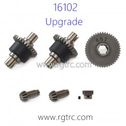 SCY 16102 Pro Upgrade Parts Differential Main Gear Motor Gear