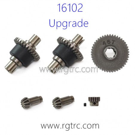 SCY 16102 Pro Upgrade Parts Differential Main Gear Motor Gear