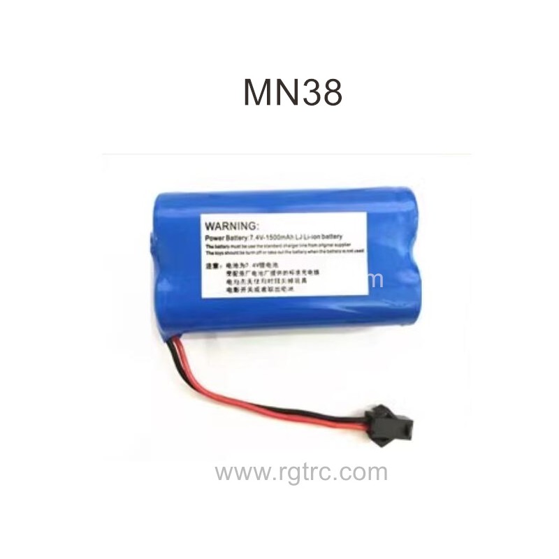 MN MODEL MN38 RC Racing Car Parts 7.4V Battery