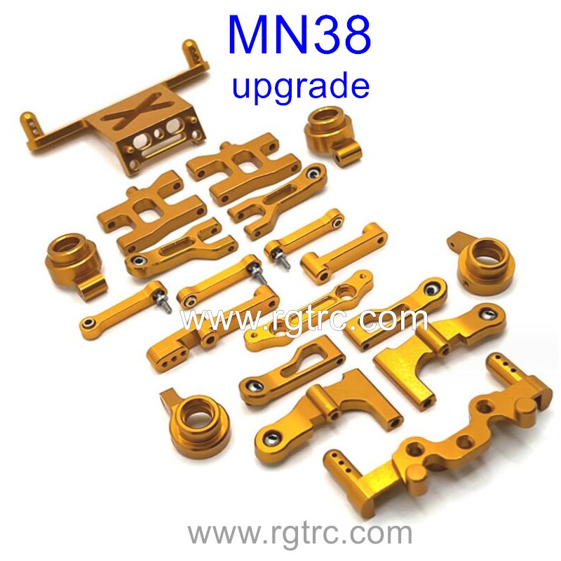 MN MODEL 1/16 2.4Ghz MN38 RC Car Upgrade Parts Metal List