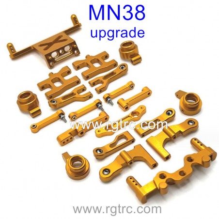 MN MODEL 1/16 2.4Ghz MN38 RC Car Upgrade Parts Metal List