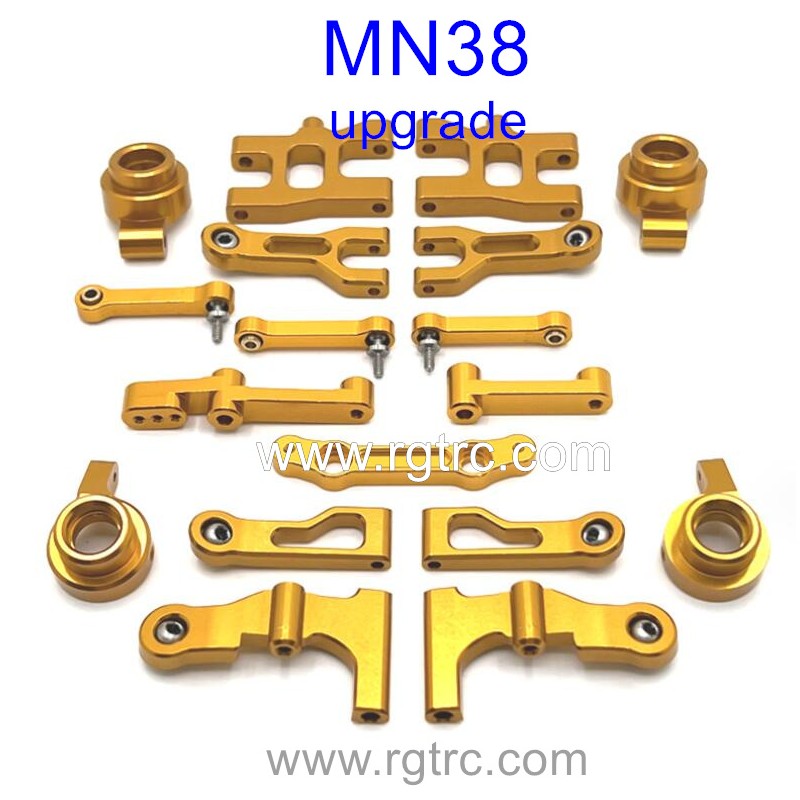 MN-RC MN38 RC Car Upgrade Parts Front and Rear Wheel Cup