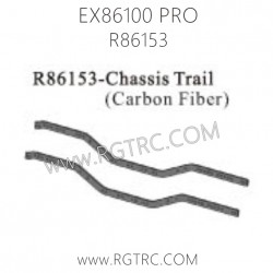 RGT EX86100 PRO Parts R86153 Chassis Trail Carbon Fiber