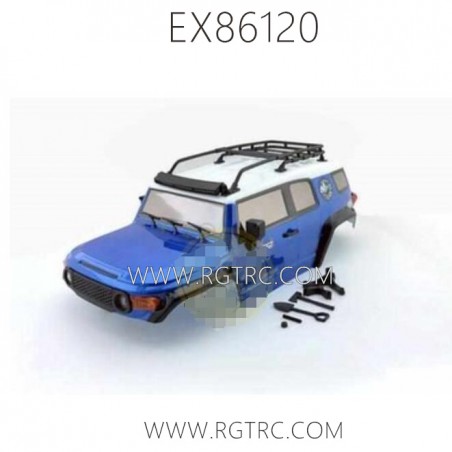 RGT EX86120 FJ Desert Fox Parts Car Shell kit