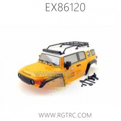 RGT EX86120 FJ Desert Fox Parts Car Shell kit Yellow