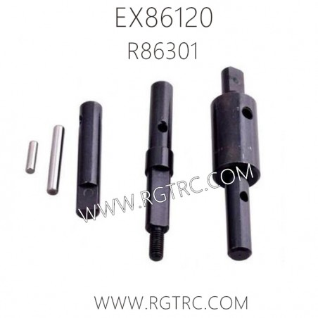 RGT EX86120 RC Car Parts R86301 Drive and Medium Gearbox Shaft