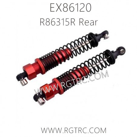 RGT EX86120 RC Crawler Parts R86315R Rear Shock Absorbers