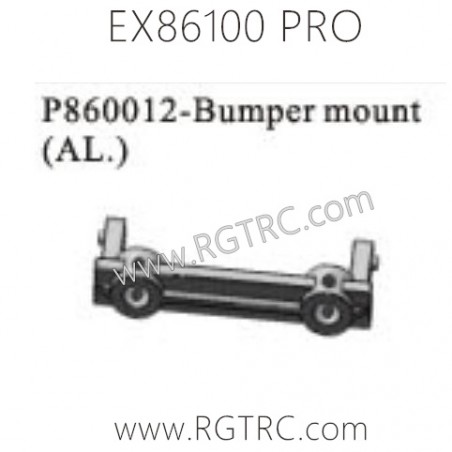 RGT EX86100 PRO Upgrade Parts P860012 Bumper Mount AL.