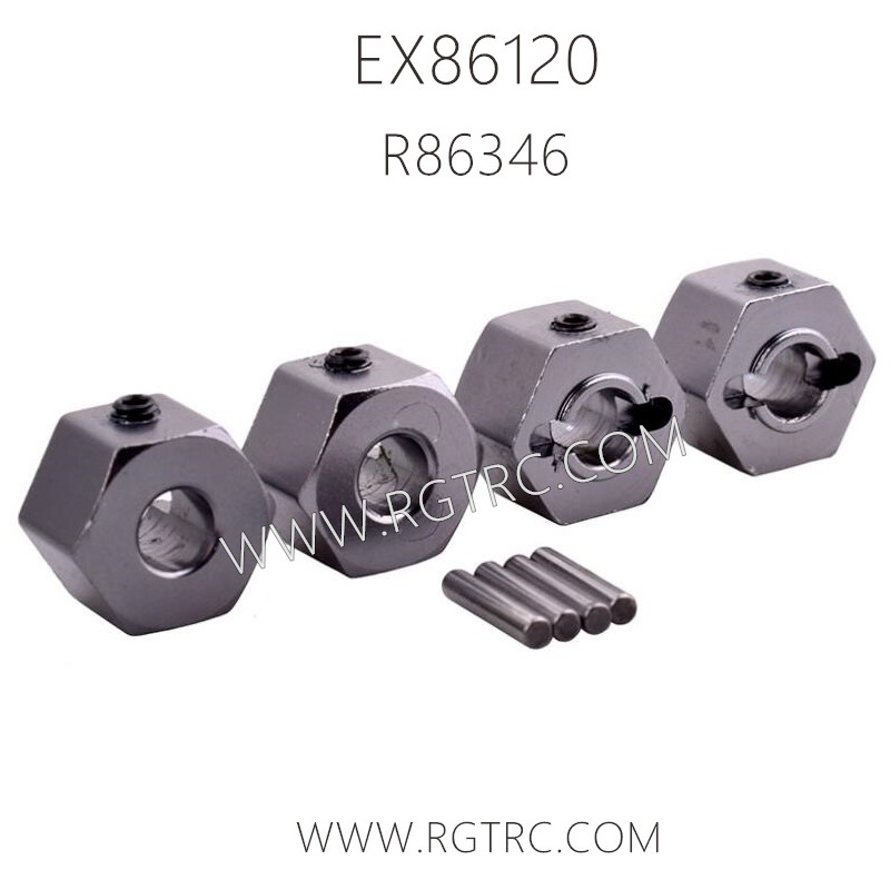 RGT EX86120 RC Crawler Parts R86346 Metal Hexagon wheel seat