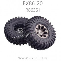 RGT EX86120 RC Crawler Parts R86351 Tire Assembly Left and Right