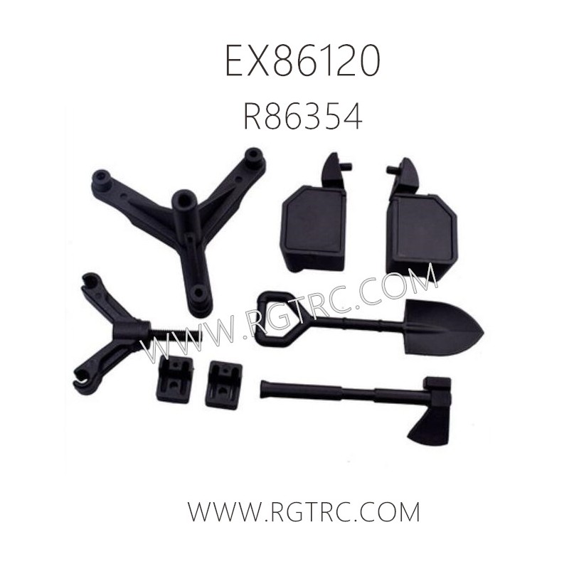 RGT EX86120 RC Crawler Parts R86354 Spare tire holder Trim