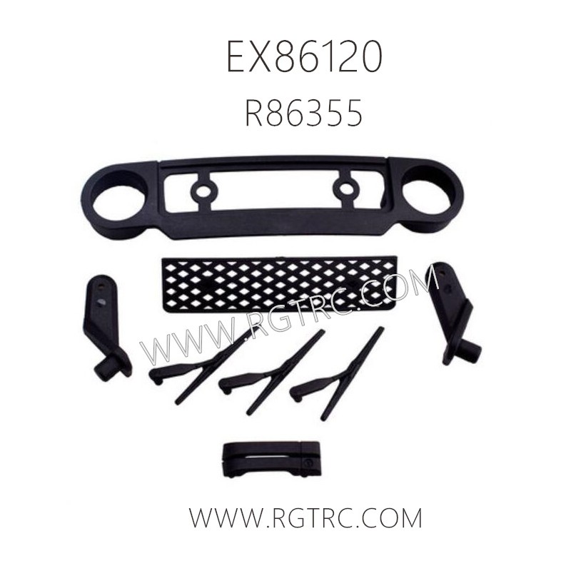 RGT EX86120 RC Crawler Parts R86355 Front air intake Grille wiper Handle