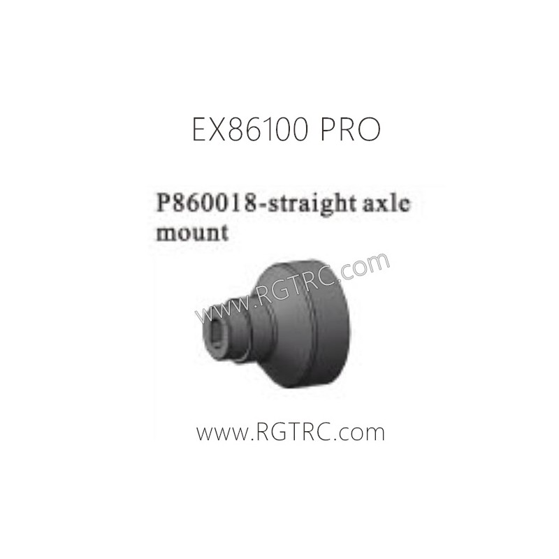RGT EX86100 PRO Parts P860018 Straight Axle Mount