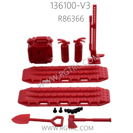 RGT 136100 V3 Parts R86366 Car Shell Trim kit