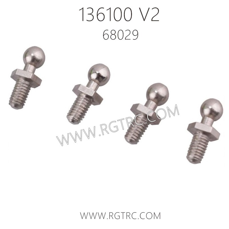 RGT Rock Cruiser 136100 RC4 V2 Parts 68029 Ball Screw 4.0
