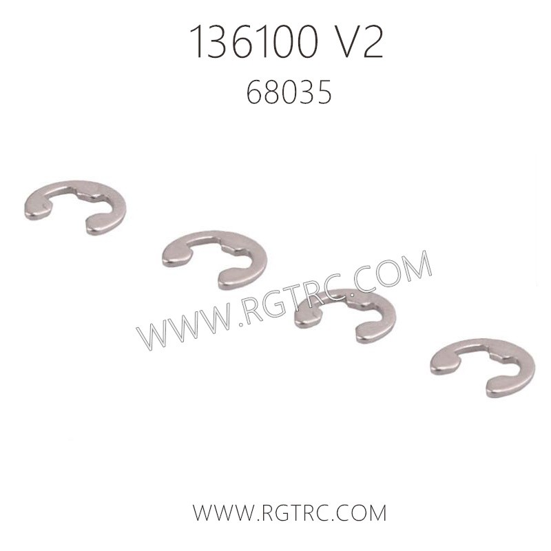 RGT Rock Cruiser 136100 RC4 V2 Parts 68035 ￠3.2 E Clip