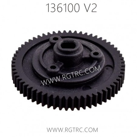 RGT 136100 RC4 V2 Parts 68111 60T Big Gear Nylon