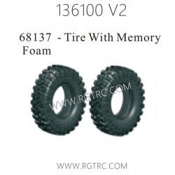 RGT 136100 V2 Parts 68137 Tire With Memory Foam