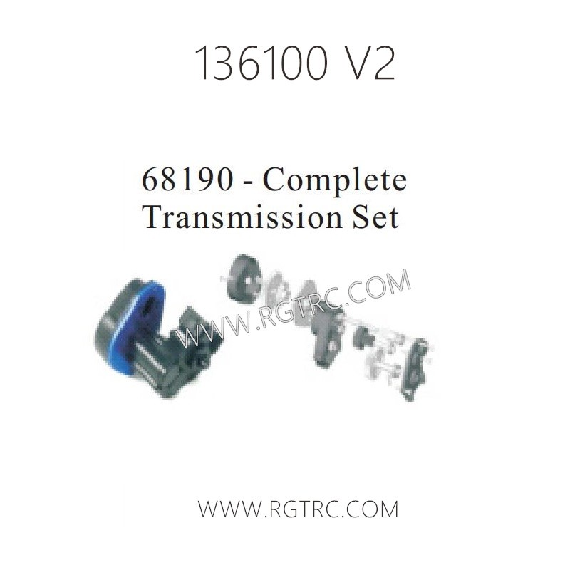 RGT 136100 V2 Parts 68190 Complete Transmission Set