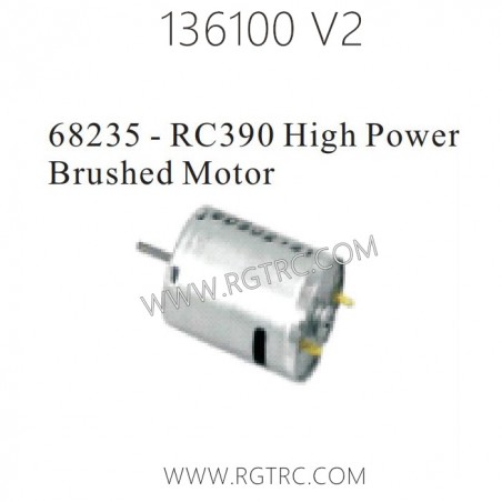 RGT 136100 V2 Parts 68235 RC390 High Power Brushed Motor