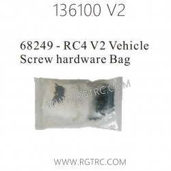 RGT 136100 V2 Parts 68249 RC4 V2 Vechicle Screw Hardare Bag