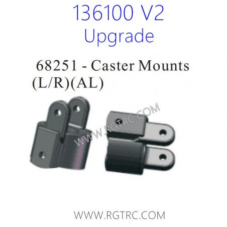 RGT 136100 V2 Parts 68251 Upgrade Caster Mounts AL.