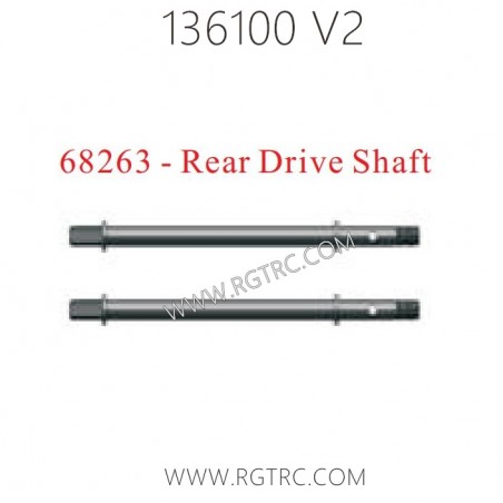 RGT 136100 V2 Parts 68263 Rear Drive Shaft