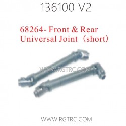RGT 136100 V2 Parts 68264 Front Rear Universal Joint Short