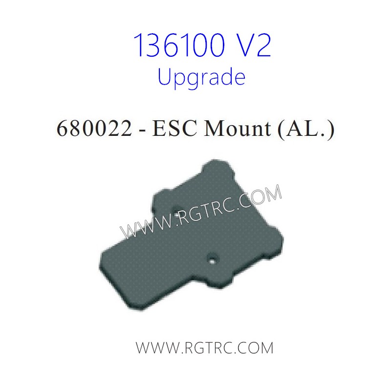 RGT 136100 V2 Upgrade Parts 680022 ESC Mounts AL.
