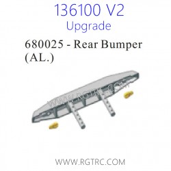RGT 136100 V2 Upgrade Parts 680025 Rear Bumper AL.