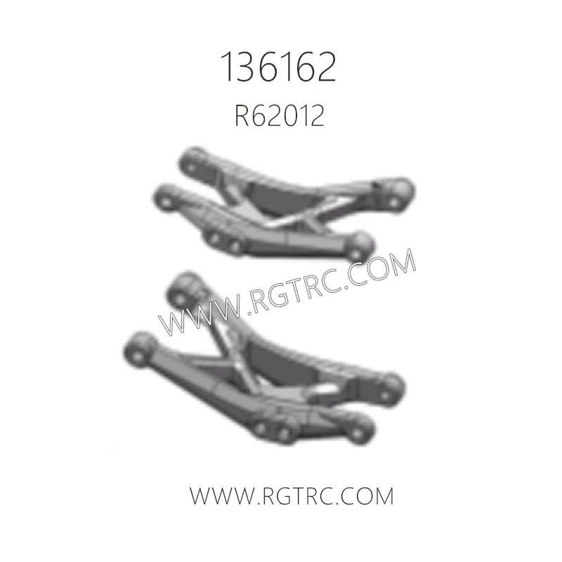 RGT 136162 1/16 RC Car Parts R62012 Front Lower Suspension Arm L R