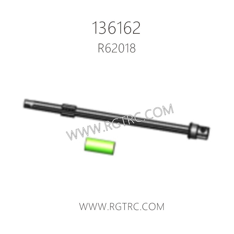 RGT 136162 1/16 RC Car Parts R62018 Central Main Drive Shaft With Shaft Bushing