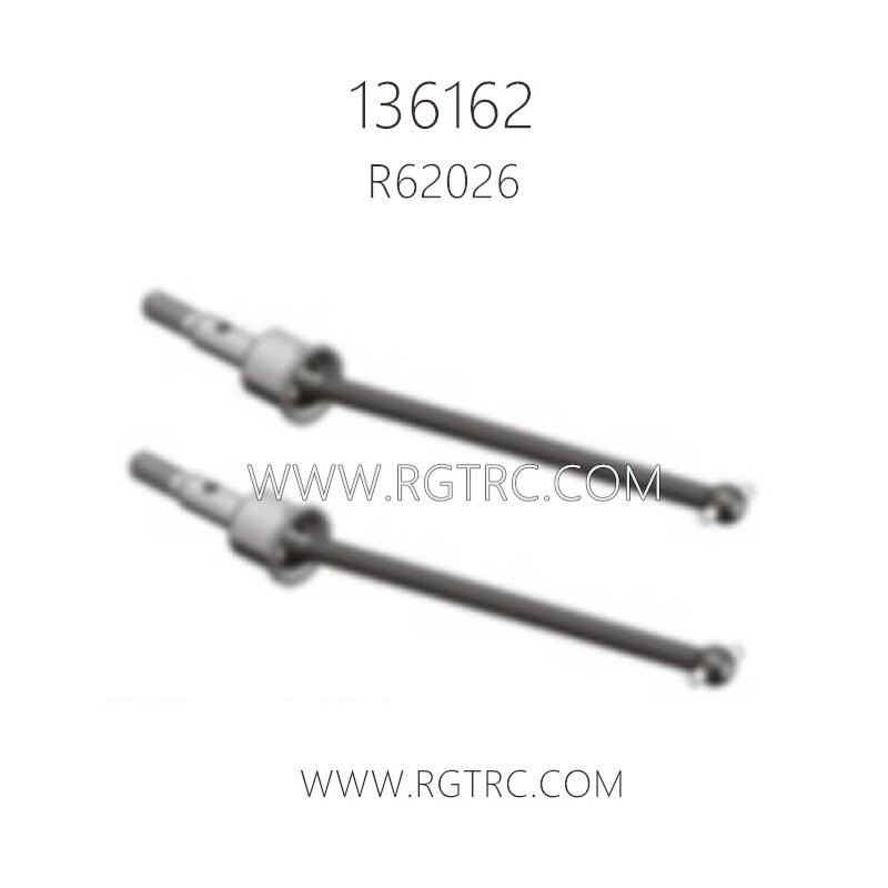 RGT 136162 1/16 RC Car Parts R62026 Front CVD Drive shaft