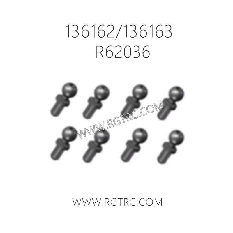 RGT 136162 136163 RC Car Parts R62036 Ball Head of Steering