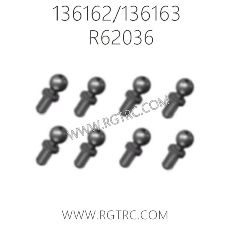 RGT 136162 136163 RC Car Parts R62036 Ball Head of Steering