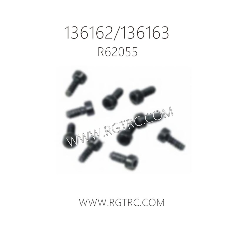 RGT 136162 136163 RC Car Parts R62055 Column Head Self Tapping Screw 2X5mm