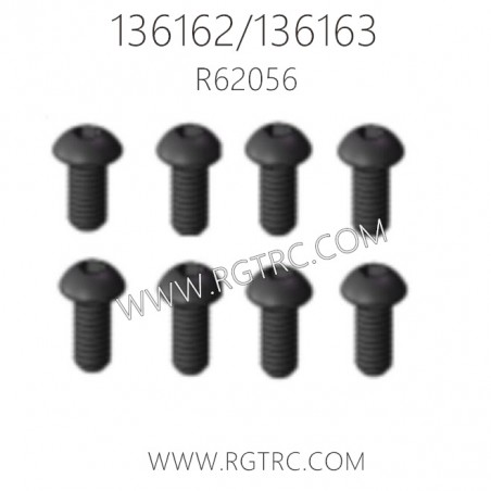 RGT 136162 136163 Parts R62056 Button Head Hex Screw 2X6mm